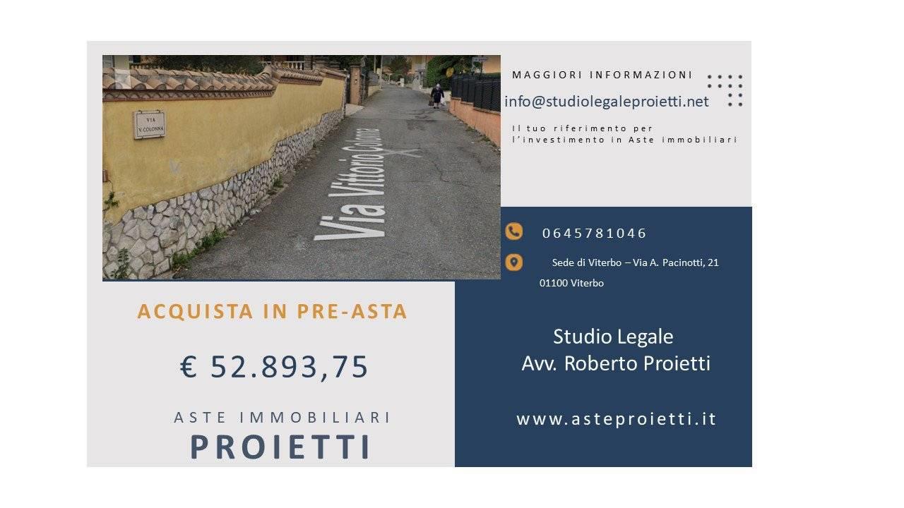 ACQUISTA IN PRE ASTA! VIA VITTORIA COLONNA 27 – LARIANO (RM)